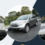 Honda CR-V vehicle collage showing selected model versions
