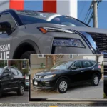 Nissan Rogue vehicle collage showing selected model versions