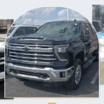 Chevrolet Silverado vehicle collage showing selected model versions
