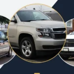 Chevrolet Tahoe vehicle collage showing selected model versions