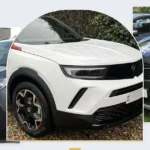 Vauxhall Mokka vehicle collage showing selected model versions