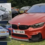 BMW M3 vehicle collage showing selected model versions