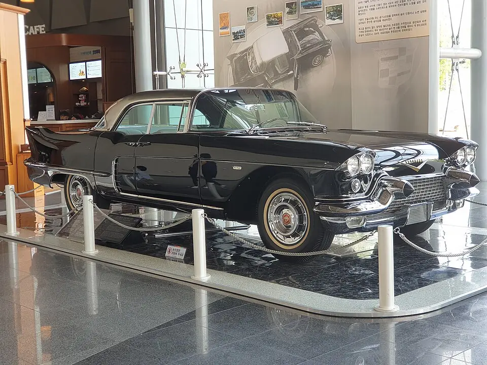 1957 Cadillac Eldorado Brougham with its stainless-steel roof