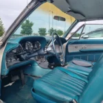 1961 Ford Thunderbird interior with the Swing-Away steering column
