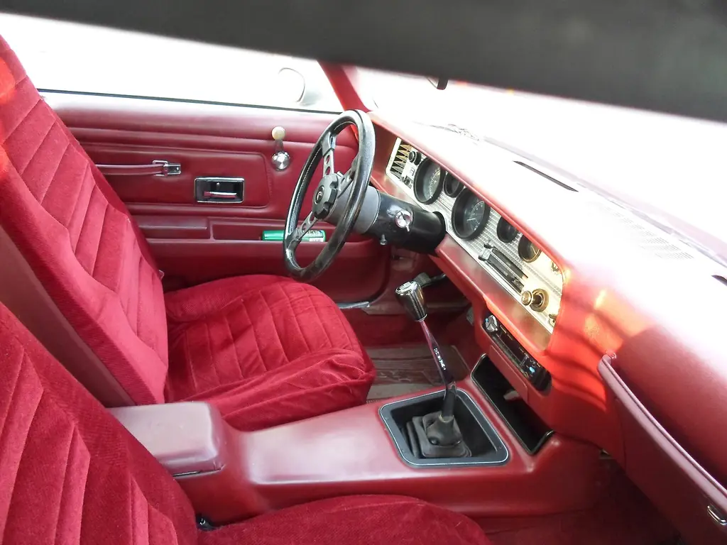 Pontiac Trans Am interior, cataloged in the 1974–1976 generation