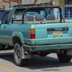 1987 Toyota 4Runner with the rear canopy removed